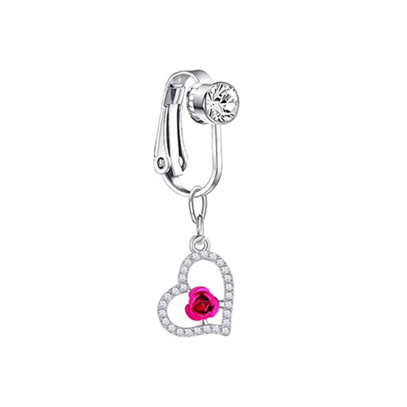 Belly Button Nail Zircon Y2K H - Body Jewelry Earrings ulasan dan harga