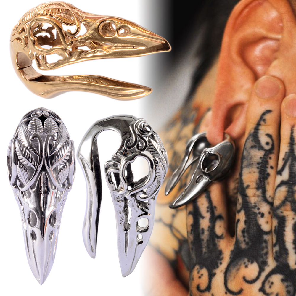 1/2PCs Punk Surgical Steel Bir - Body Jewelry Hangers ulasan dan harga