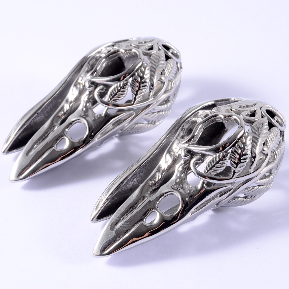 1/2PCs Punk Surgical Steel Bir - Body Jewelry Hangers ulasan dan harga