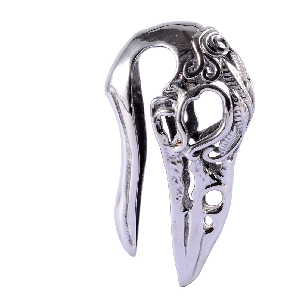 1/2PCs Punk Surgical Steel Bir - Body Jewelry Hangers ulasan dan harga