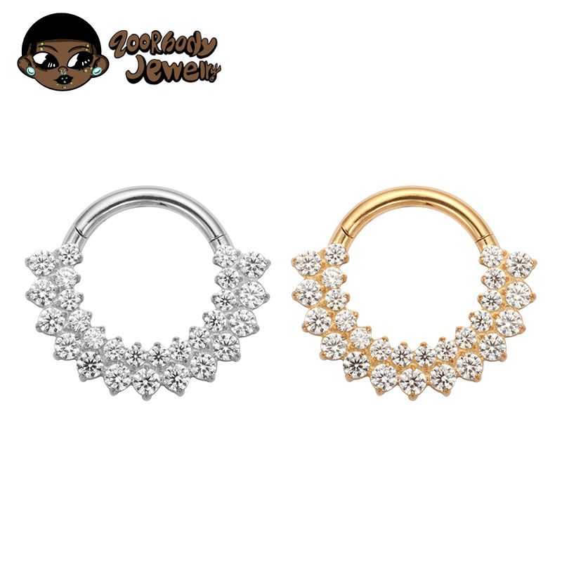 ASTM F136 Titanium Clicker Sep - Septum Clicker Ring ulasan dan harga