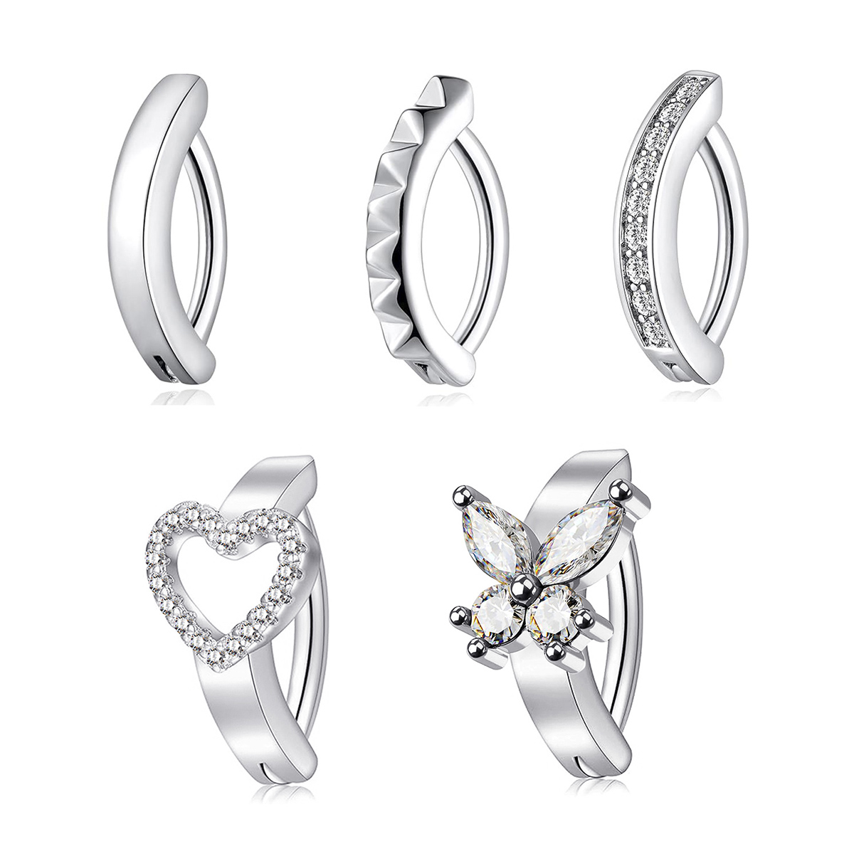 316L Stainless Steel Belly But - Body Jewelry Surgical Steel ulasan dan harga