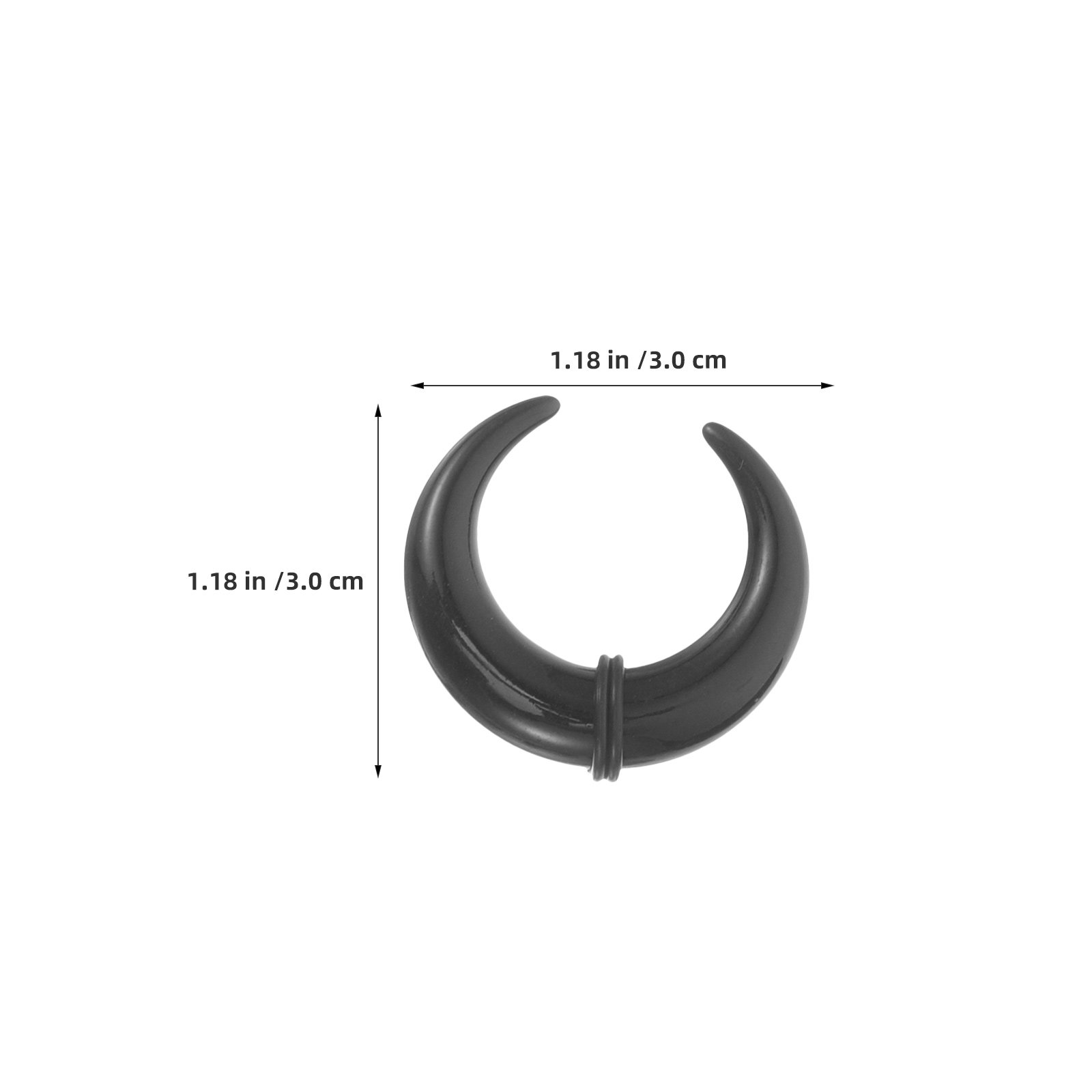 16Pcs Acrylic Septum Ring Kit  - Body Jewelry For Sensitive Skin ulasan dan harga