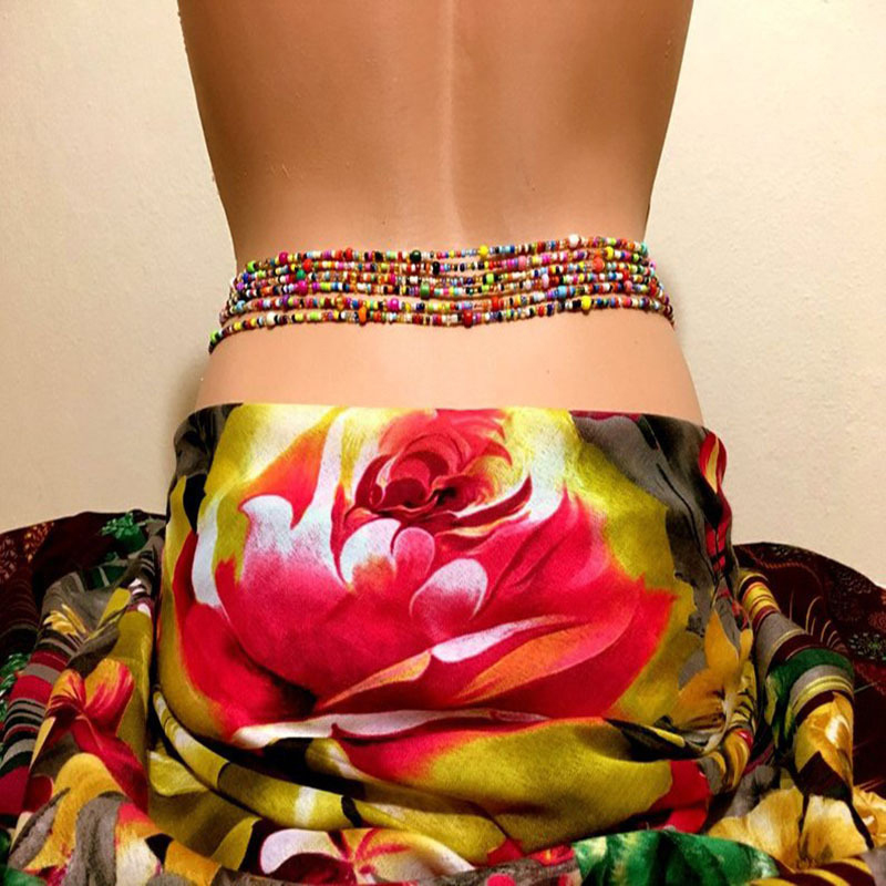 Women Layered Beaded Belly Cha - Body Jewelry By The Chain Gang ulasan dan harga